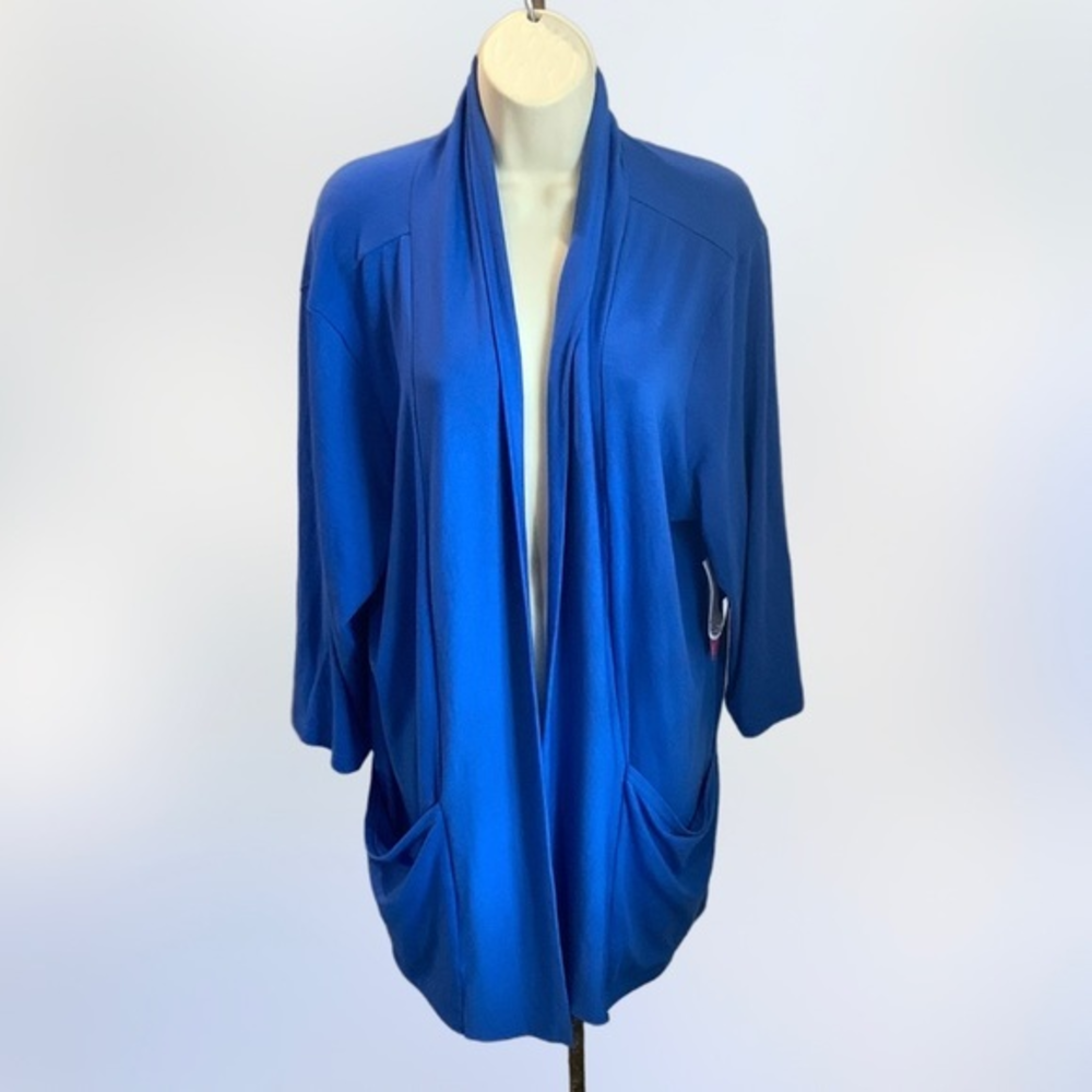NWOT Fruit of the Loom Breathable Sleepwear Two Pockets Soft‎ One Size Blue